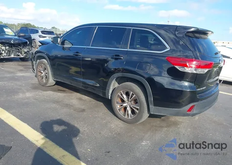 2018 Toyota Highlander Le из США, поврежденный, VIN 5TDZZRFH0JS240372